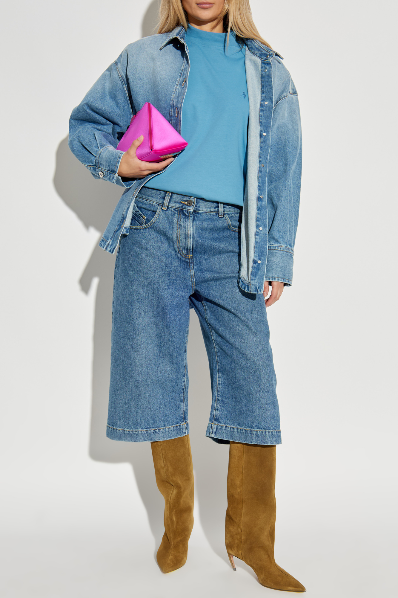 Tシャツ・カットソー LMC OVERDYED GOTHIC OVAL COLLAR SWEATSHIRT sky blue 0LM23SSW Boy Embossed Sweatshirt Steel | Mayoral ®